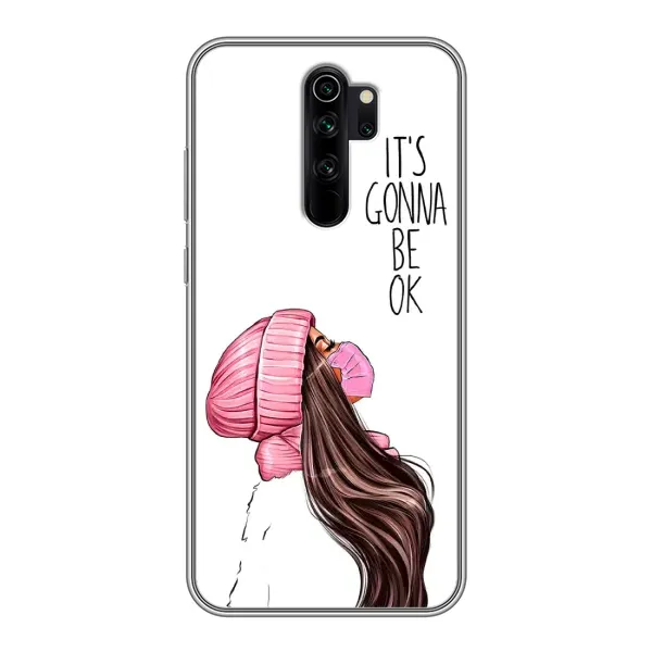 Чехол с рисунком «Девушка в маске» для Xiaomi Redmi Note 8 Pro Чехол с рисунком «Девушка в маске» для Xiaomi Redmi Note 8 Pro