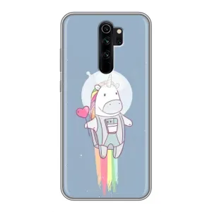 Чохол Unicorn на Xiaomi Redmi Note 8 Pro (Єдинорог космонавт)