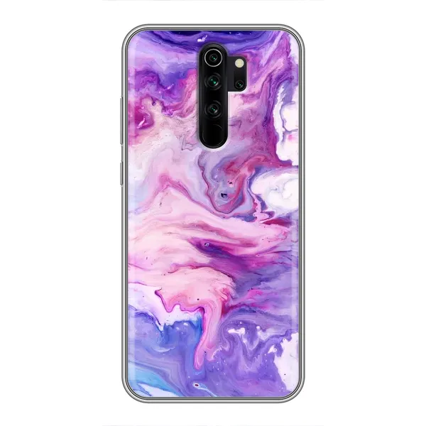 Чехол с рисунком «Фиолетовый мрамор» для Xiaomi Redmi Note 8 Pro Чехол с рисунком «Фиолетовый мрамор» для Xiaomi Redmi Note 8 Pro