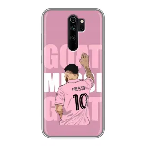 Чохли Лео Мессі в Маямі на Xiaomi Redmi Note 8 Pro (GOAT MESSI)