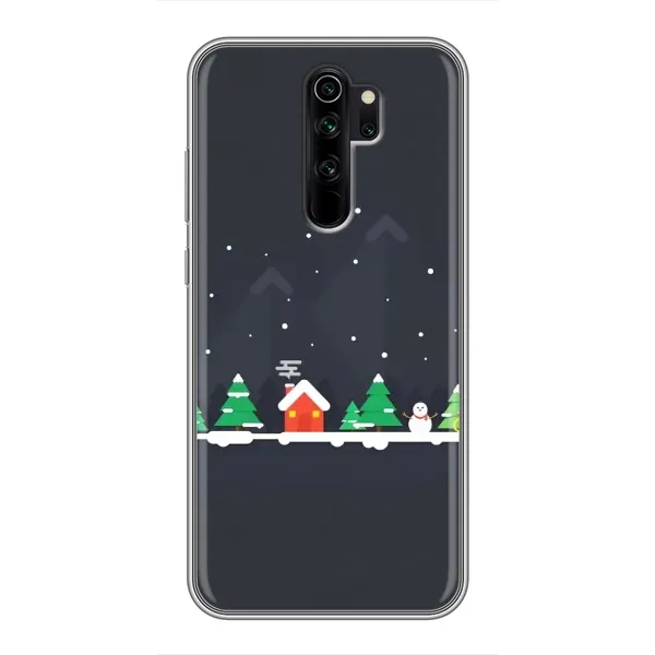 Чехол с рисунком «Город зимний» для Xiaomi Redmi Note 8 Pro Чехол с рисунком «Город зимний» для Xiaomi Redmi Note 8 Pro