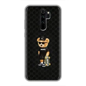 Чехлы Мишка Тедди для Редми нот 8 про (GUCCI Teddy)