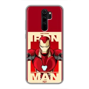 Чехол Супергерой Железный человек на Xiaomi Redmi Note 8 Pro (Iron man)