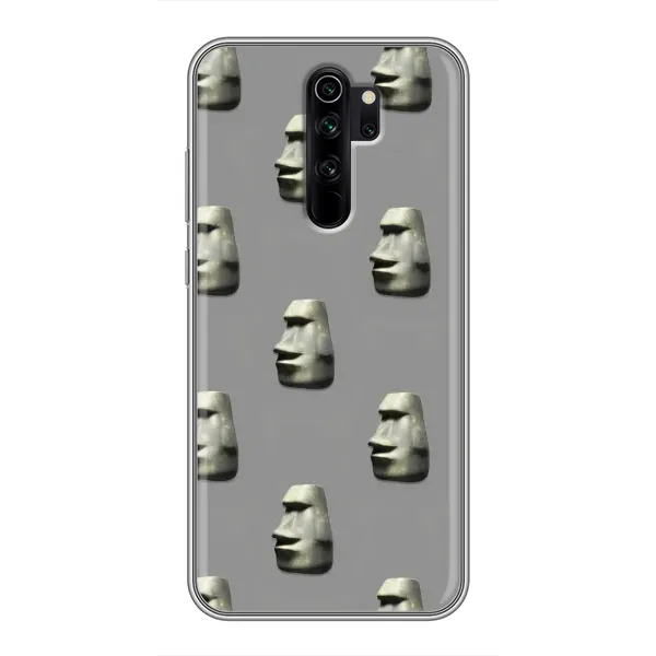 Чехол с рисунком «Каменное лицо» для Xiaomi Redmi Note 8 Pro Чехол с рисунком «Каменное лицо» для Xiaomi Redmi Note 8 Pro