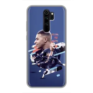 Чохол (TPU) з Футболістом на Xiaomi Redmi Note 8 Pro (Киліан)