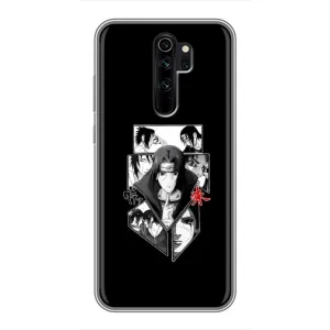 Чохли з принтом Ітачі Учіха на Xiaomi Redmi Note 8 Pro (Коллаж Ітачі)