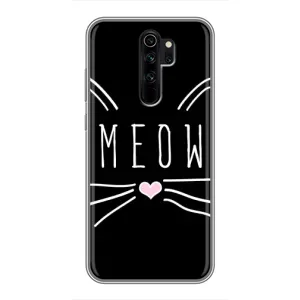 Бампер с изображением Котиков для Редми нот 8 про (КОТИК MEOW)