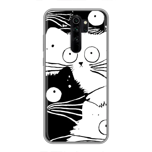Чехол с рисунком «КОТИКИ» для Xiaomi Redmi Note 8 Pro Чехол с рисунком «КОТИКИ» для Xiaomi Redmi Note 8 Pro