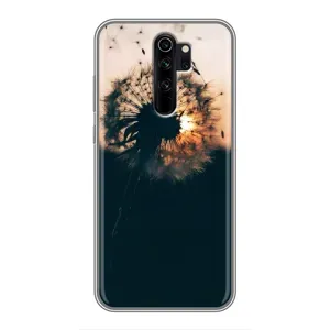 Силиконовый Чехол с одуванчиками на Xiaomi Redmi Note 8 Pro (Красивый одуванчик)