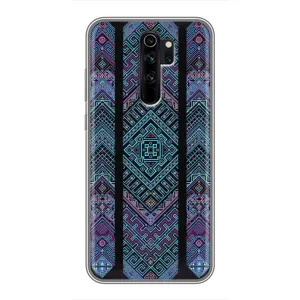 Силиконовый Чехол на Xiaomi Redmi Note 8 Pro (Крутой орнамент)