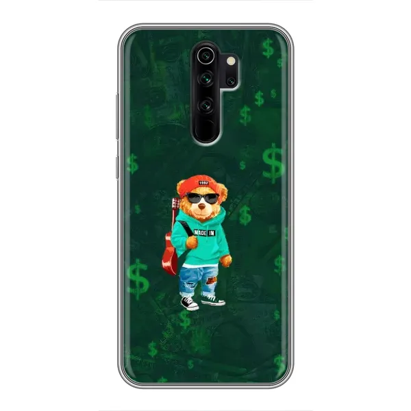Чехол с рисунком «Крутой Тедди» для Xiaomi Redmi Note 8 Pro Чехол с рисунком «Крутой Тедди» для Xiaomi Redmi Note 8 Pro