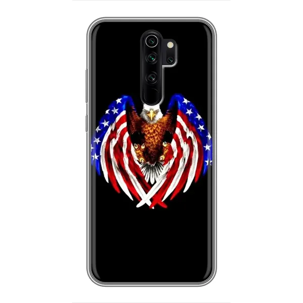 Чехол с рисунком «Крылья США» для Xiaomi Redmi Note 8 Pro Чехол с рисунком «Крылья США» для Xiaomi Redmi Note 8 Pro