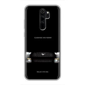 Чехлы с тематикой "Крутые машины" на Xiaomi Redmi Note 8 Pro (Черный Land Rover)