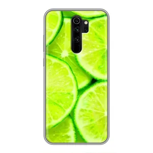 Чохол з зображенням смачної їжі для Xiaomi Redmi Note 8 Pro (Лайм)