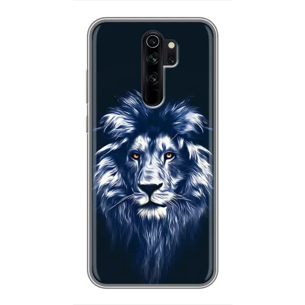 Чехол с рисунком «Лев - синий» для Xiaomi Redmi Note 8 Pro Чехол с рисунком «Лев - синий» для Xiaomi Redmi Note 8 Pro