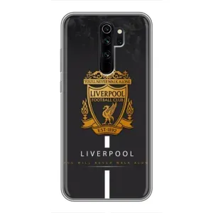 Силиконовые Чехлы принт Футбол на Xiaomi Redmi Note 8 Pro (Liverpool)