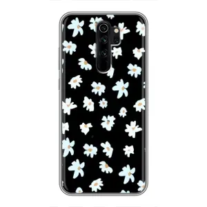 Чехол с ромашками на Xiaomi Redmi Note 8 Pro (Маленькие ромашки)