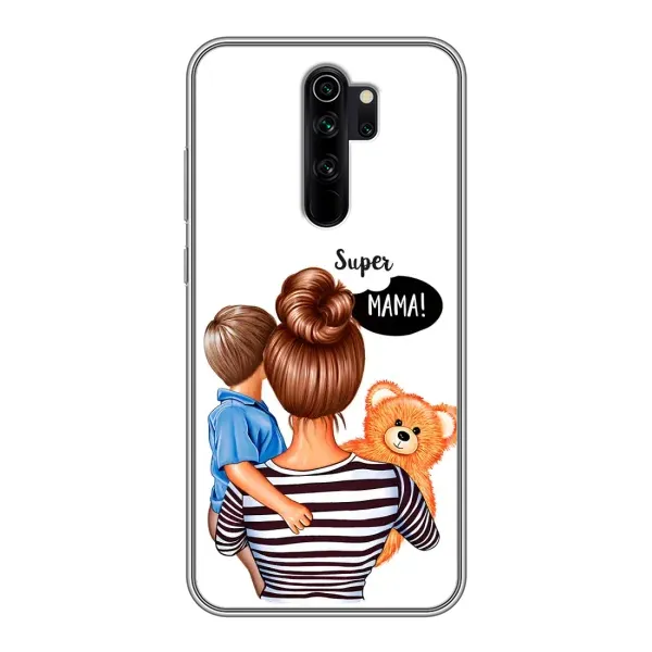 Чехол с рисунком «Мама и сын» для Xiaomi Redmi Note 8 Pro