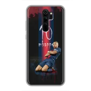 Чохол (TPU) з Футболістом на Xiaomi Redmi Note 8 Pro (MBAPPE 10)