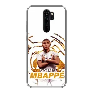 Чохол (TPU) з Футболістом на Xiaomi Redmi Note 8 Pro (Мбаппе Реал)