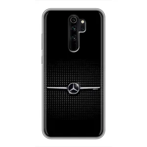 Силиконовый бампер с картинкой машины на Xiaomi Redmi Note 8 Pro (Mercedes)