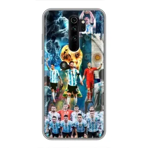 Чохли Лео Мессі Аргентина для Xiaomi Redmi Note 8 Pro (Мессі в збірній)
