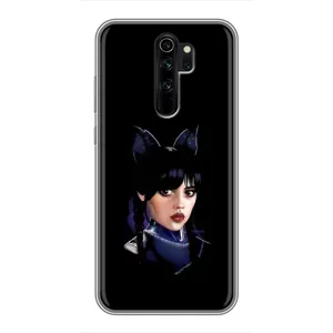 Чохол з картинкою Венсдей на Xiaomi Redmi Note 8 Pro (Мила Венсдей)