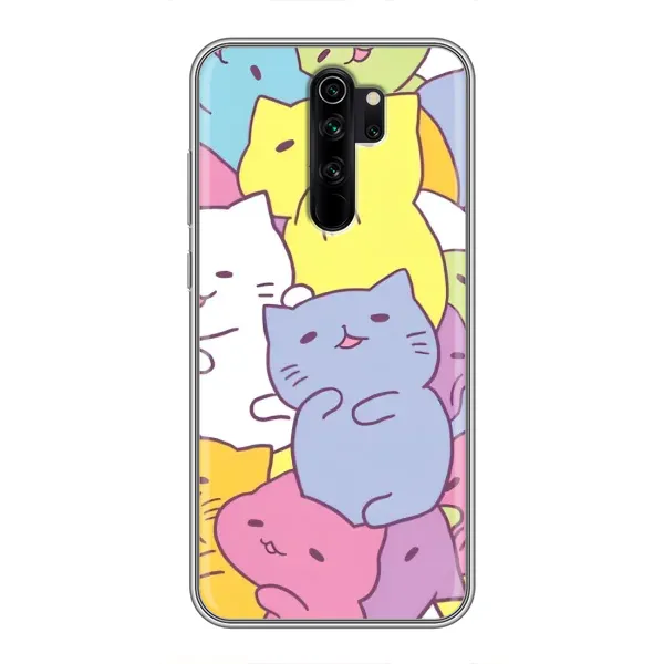 Чехол с рисунком «Милые котики» для Xiaomi Redmi Note 8 Pro Чехол с рисунком «Милые котики» для Xiaomi Redmi Note 8 Pro