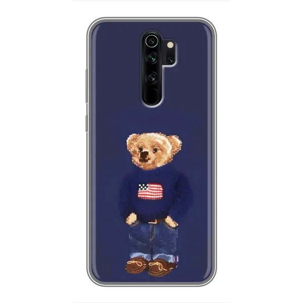 Чехол с рисунком «Мишка USA» для Xiaomi Redmi Note 8 Pro Чехол с рисунком «Мишка USA» для Xiaomi Redmi Note 8 Pro