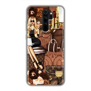 Чехол Стиль Louis Vuitton на Xiaomi Redmi Note 8 Pro (Мода Луи Виттон)