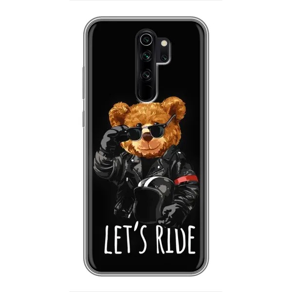 Чехол с рисунком «Модный Мишка» для Xiaomi Redmi Note 8 Pro Чехол с рисунком «Модный Мишка» для Xiaomi Redmi Note 8 Pro