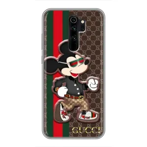 Чехлы Бренд GUCCI для Xiaomi Redmi Note 8 Pro (Маус Гуччи)