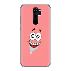 Чохли з Патріком на Xiaomi Redmi Note 8 Pro (Мордочка Патріка)
