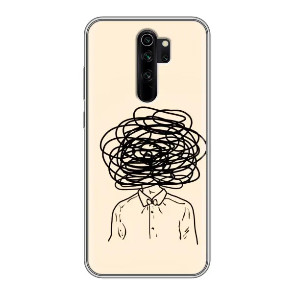 Чехол с рисунком «Мысли» для Xiaomi Redmi Note 8 Pro Чехол с рисунком «Мысли» для Xiaomi Redmi Note 8 Pro