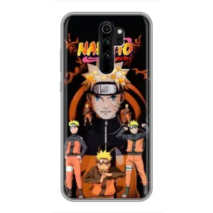 Чохли з принтом НАРУТО на Xiaomi Redmi Note 8 Pro (Naruto герой)