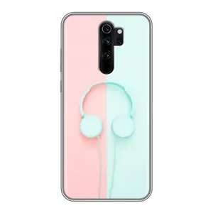 Дівчачий Чохол для Xiaomi Redmi Note 8 Pro (Навушники)