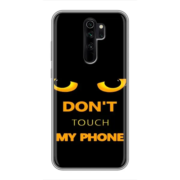 Чехол с рисунком «Не трогай мой телефон» для Xiaomi Redmi Note 8 Pro Чехол с рисунком «Не трогай мой телефон» для Xiaomi Redmi Note 8 Pro