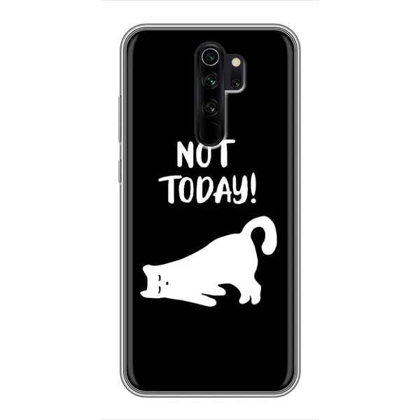 Чехол с рисунком «Not Today» для Xiaomi Redmi Note 8 Pro Чехол с рисунком «Not Today» для Xiaomi Redmi Note 8 Pro