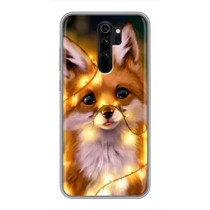 Чохол з Лисичкою для Xiaomi Redmi Note 8 Pro (Новорічне лисеня)