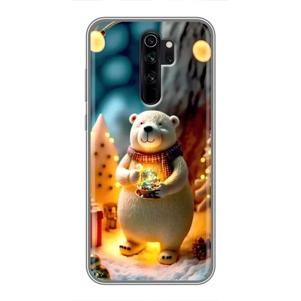 Чехол с рисунком «Новогодний ведмеженок» для Xiaomi Redmi Note 8 Pro Чехол с рисунком «Новогодний ведмеженок» для Xiaomi Redmi Note 8 Pro
