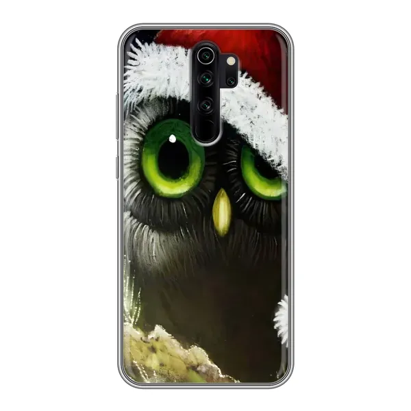 Чехол с рисунком «Новогодняя Сова» для Xiaomi Redmi Note 8 Pro Чехол с рисунком «Новогодняя Сова» для Xiaomi Redmi Note 8 Pro