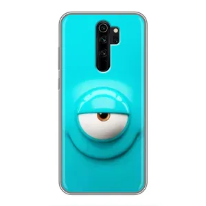 Силиконовые Чехлы (смешные стикеры) для Xiaomi Redmi Note 8 Pro (Одноглазик)