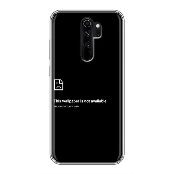 Чохол з малюнком «Помилка» для Xiaomi Redmi Note 8 Pro Чохол з малюнком «Помилка» для Xiaomi Redmi Note 8 Pro