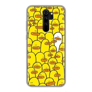 Силіконовий бампер з картинкою звірів для Xiaomi Redmi Note 8 Pro (Особливий)