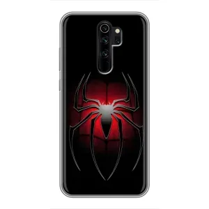 Чехол Супергерой Человека Паука на Xiaomi Redmi Note 8 Pro (Паук)