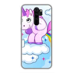 Чохол Unicorn на Xiaomi Redmi Note 8 Pro (Веселка Єдиноріга)