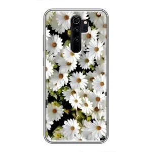 Чехол с ромашками на Xiaomi Redmi Note 8 Pro (Рамка в ромашках)