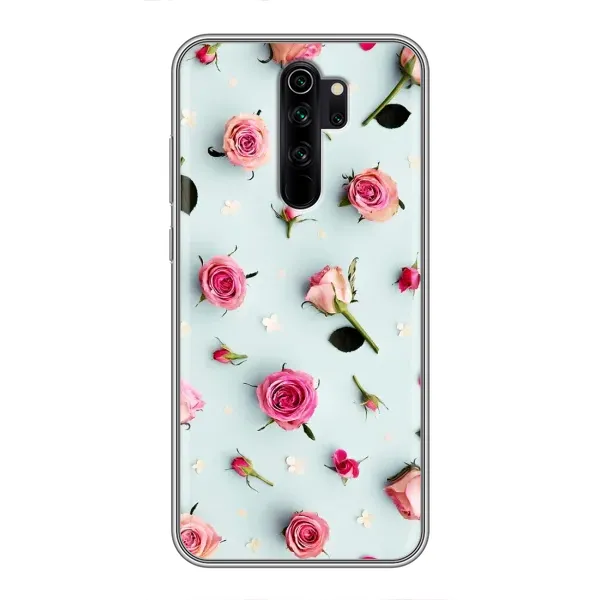 Чехол с рисунком «Разные цветы» для Xiaomi Redmi Note 8 Pro Чехол с рисунком «Разные цветы» для Xiaomi Redmi Note 8 Pro