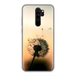 Силиконовый Чехол с одуванчиками на Xiaomi Redmi Note 8 Pro (Роздумаханый одуванчик)