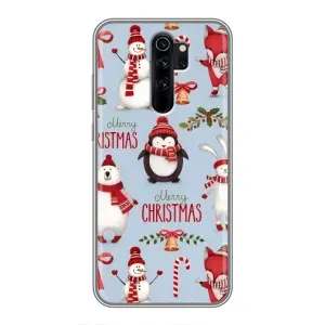 Чехол Санта Клаус для Xiaomi Redmi Note 8 Pro (Рождественский)